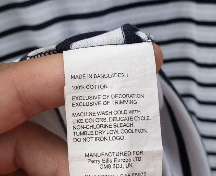 🔥 Original Penguin Blue / White Striped Shirt Men’s XL Slim – Large L Regular