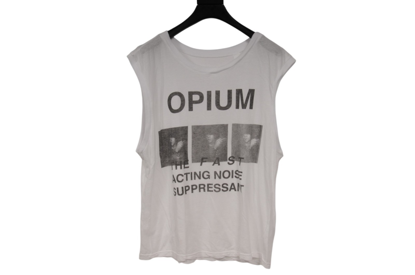 Enfants Riches Deprimes Opium Tank Top Large White Cotton ERD Sleeveless Shirt