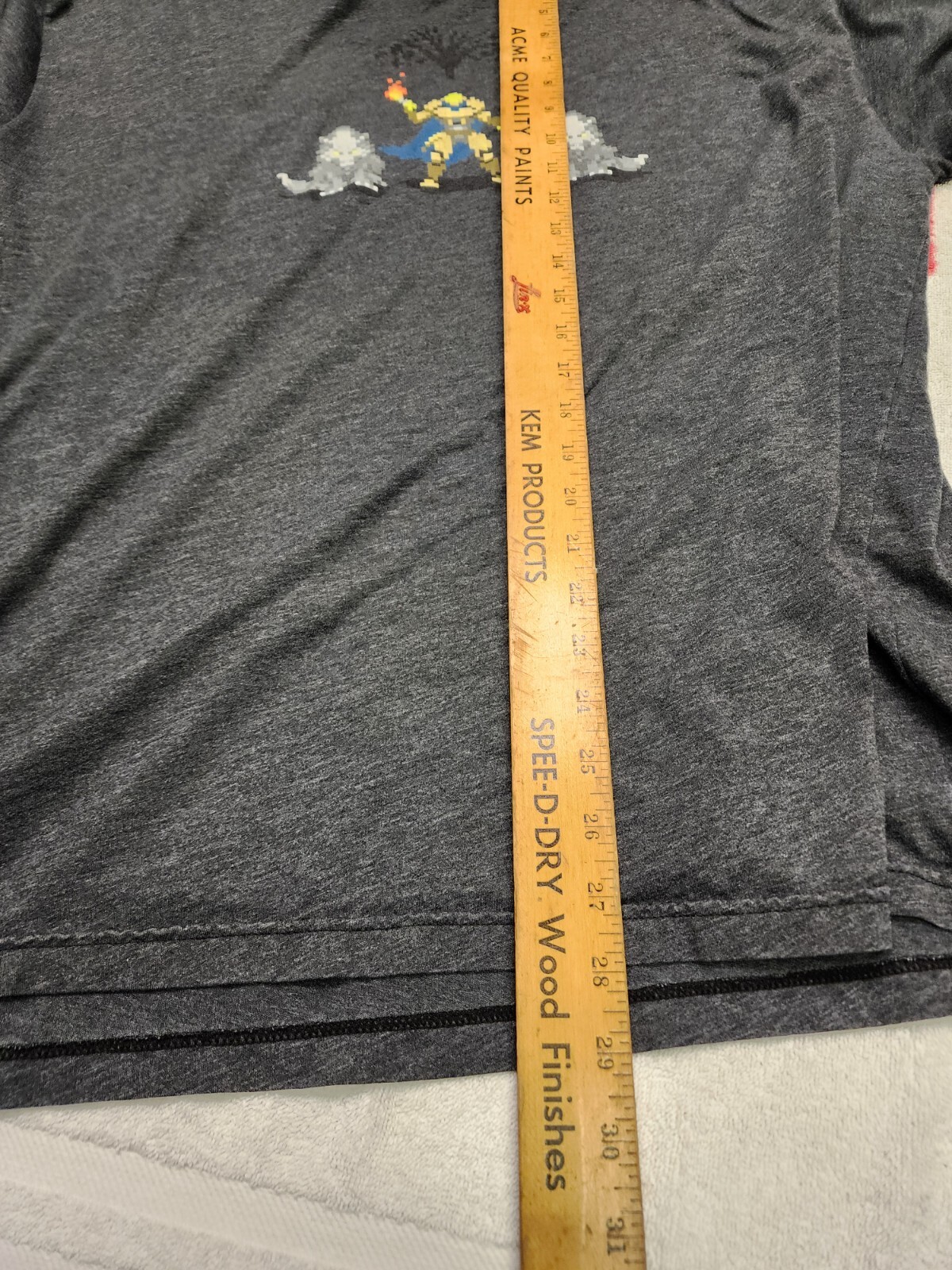 Destiny Heather Gray 16 Bit Sprites T-Shirt Rare Official Bungie Size XXL 2XL