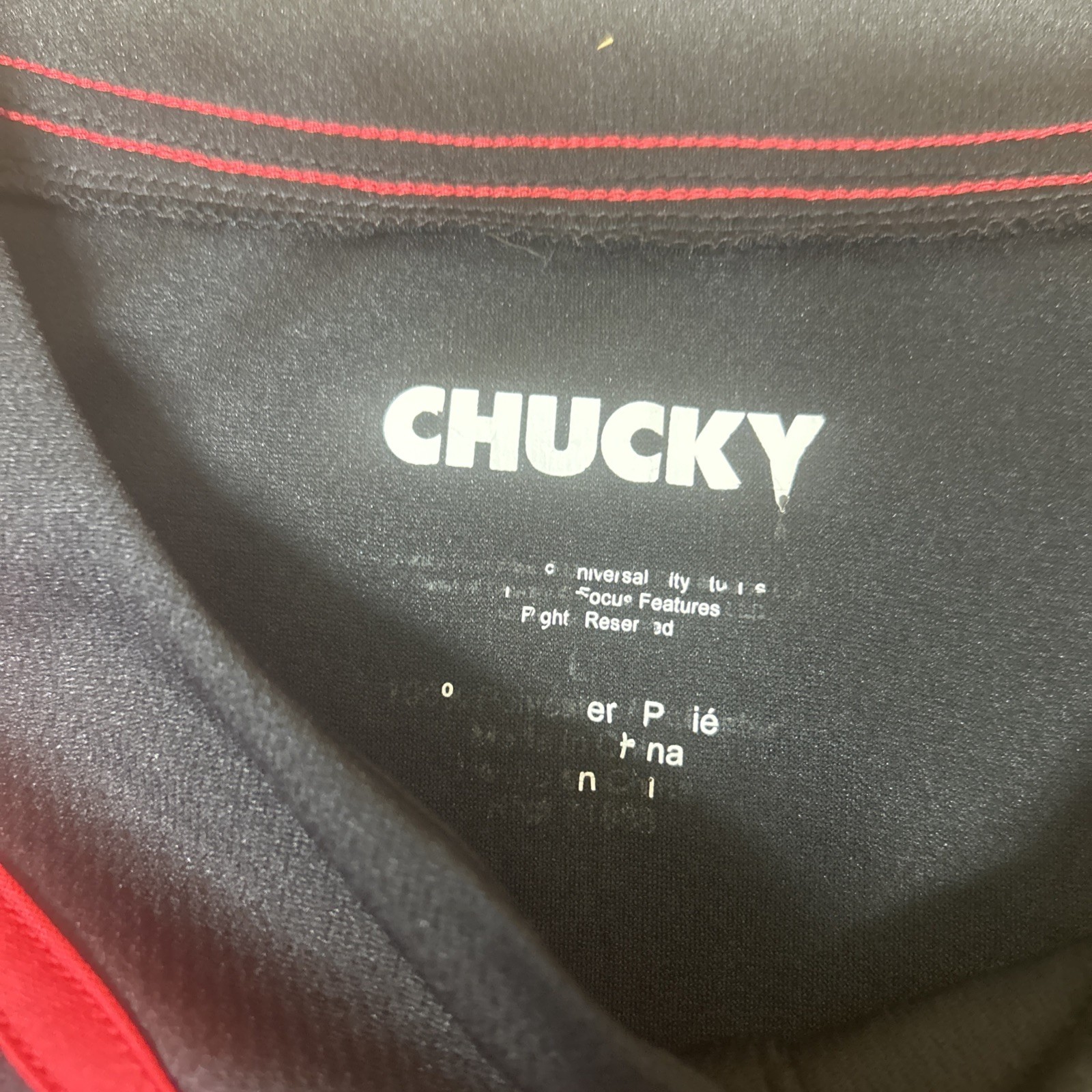 Chucky / Child’s Play Baseball Jersey Size Large Good Guys