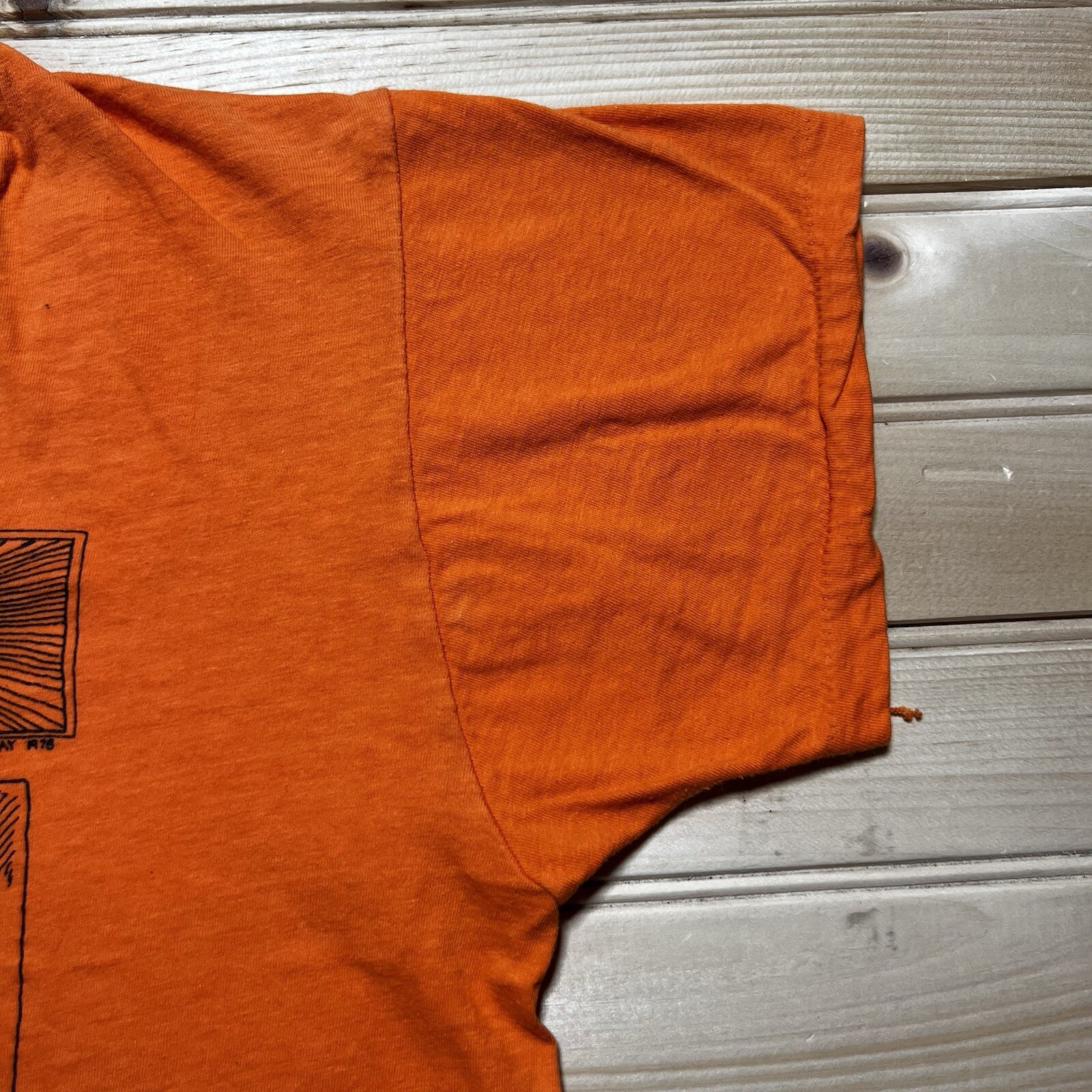 Vintage 1978 70s Dyke Digest CDWR Coming Out Newspaper Comic Shirt Size Large