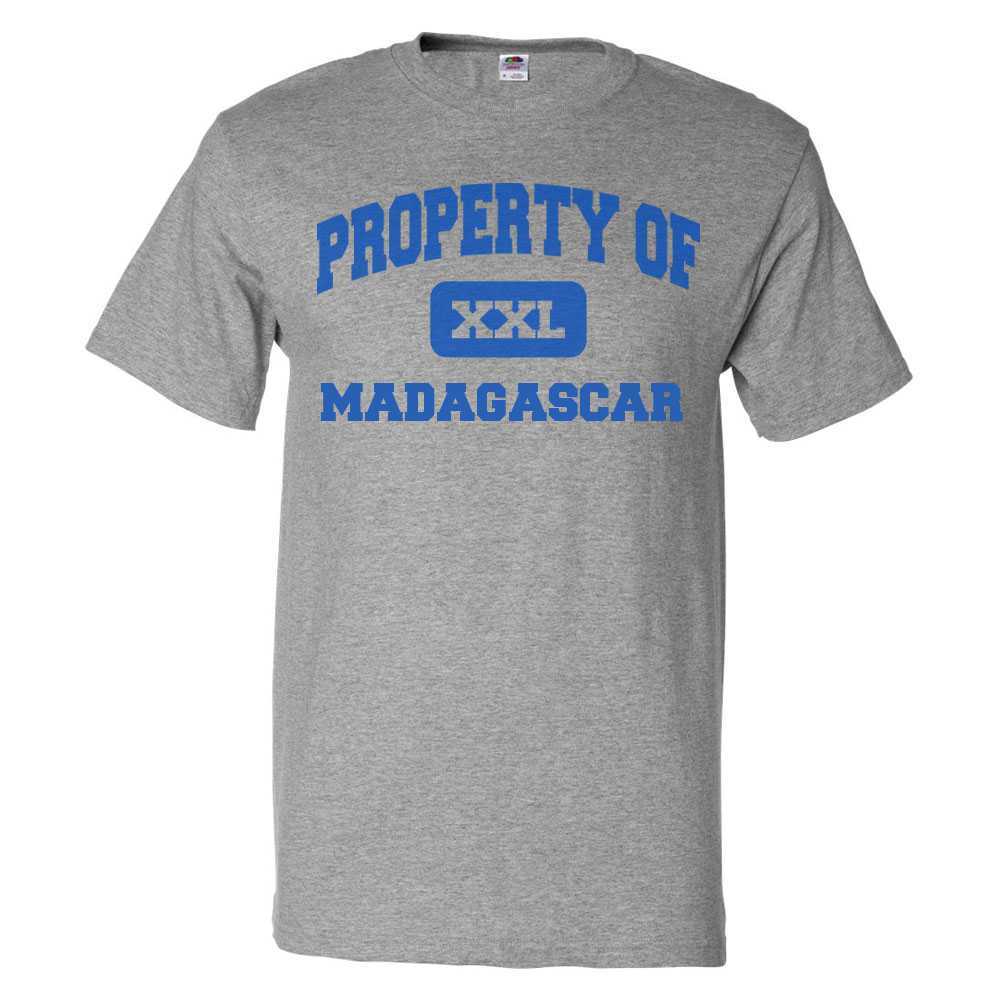 Property of Madagascar T shirt Funny Tee