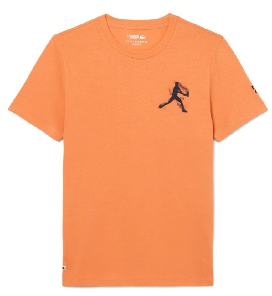 Lacoste Novak Djokovic Tennis T-shirt, Size 7 / 2XL, BNWT! USA 🇺🇸 DUTY FREE!