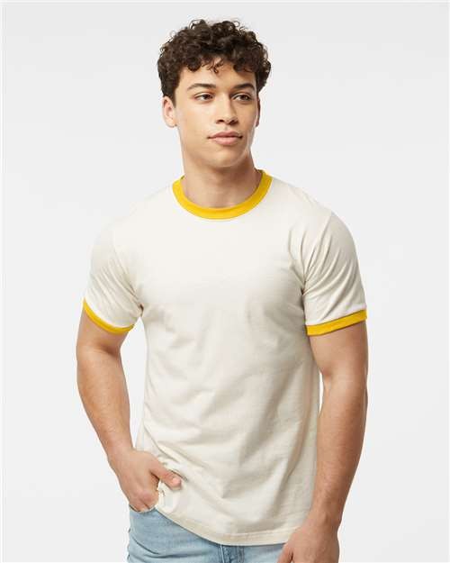 Tultex 246 Unisex Fine Jersey Ringer T-Shirt