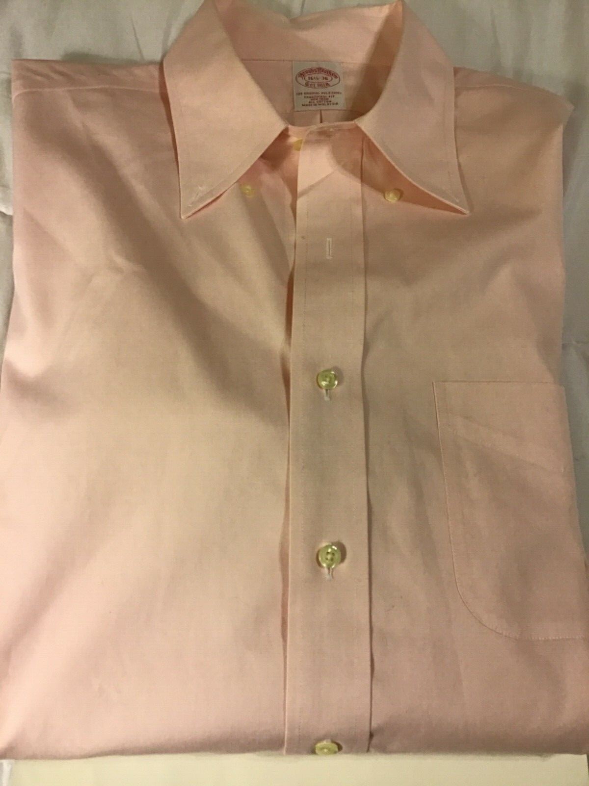 Brooks brothers Button down shirt size 161/2-36 non iron