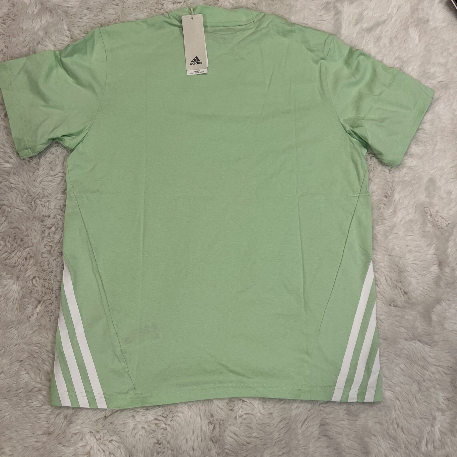 T-Shirt Adidas Future Icons BOS Girocollo Cotone Verde Adulto IR9169 $40