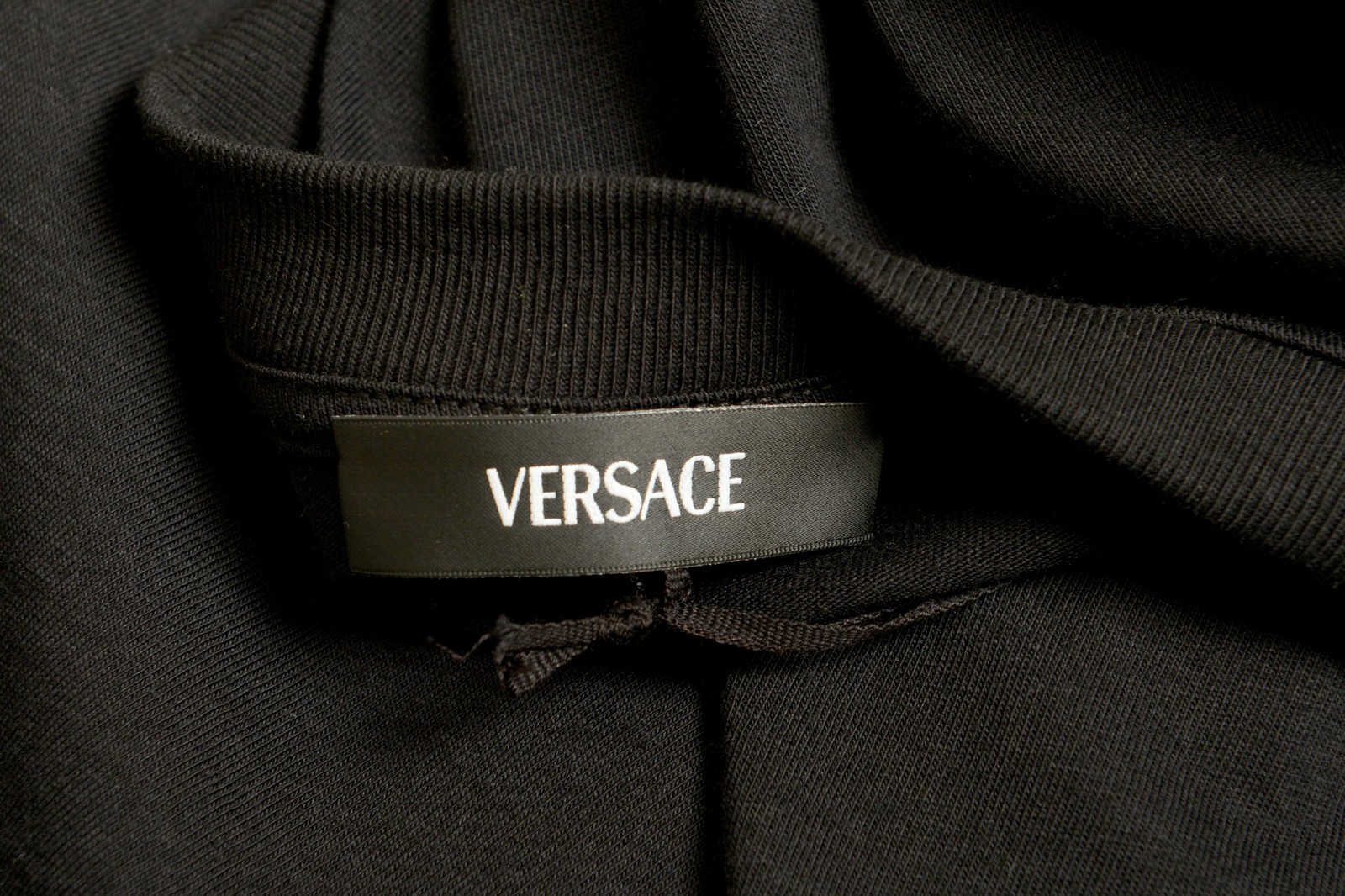 Versace Men’s Black Greeca Print Crewneck Short Sleeve T-Shirt US 3XL IT 58