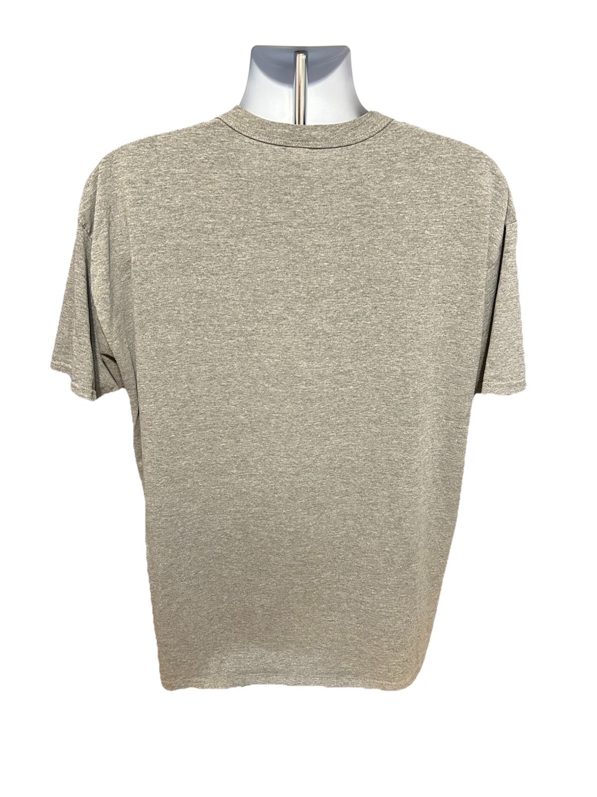 VTG Grove City College Wolverines Football Shirt Men XL Heather Gray Russell