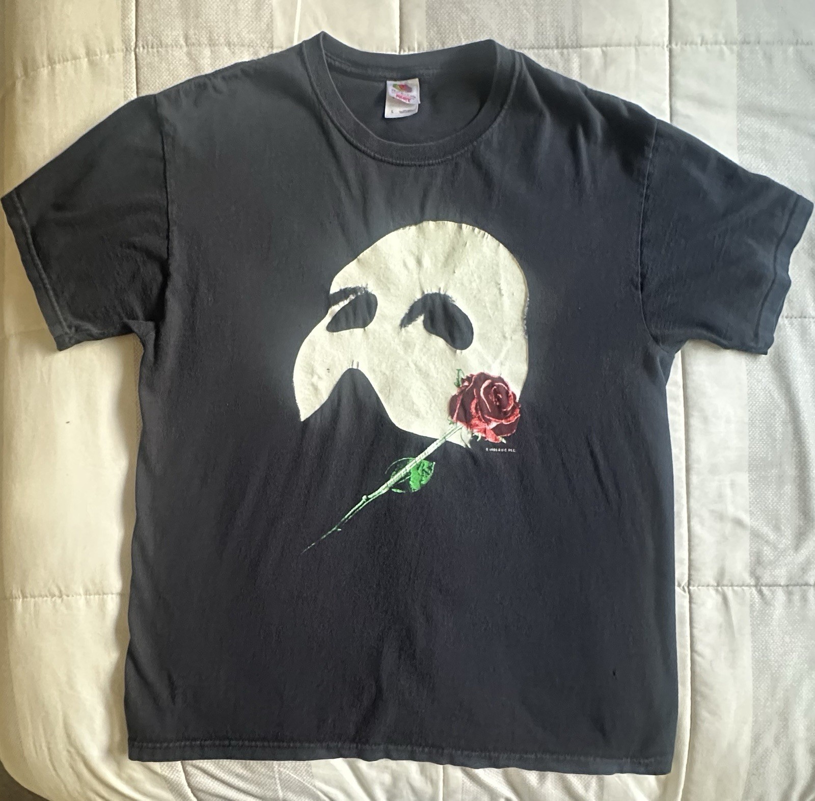 VTG Phantom of the Opera T-Shirt – Fruit of the Loom Heavy Cotton 1986 Large