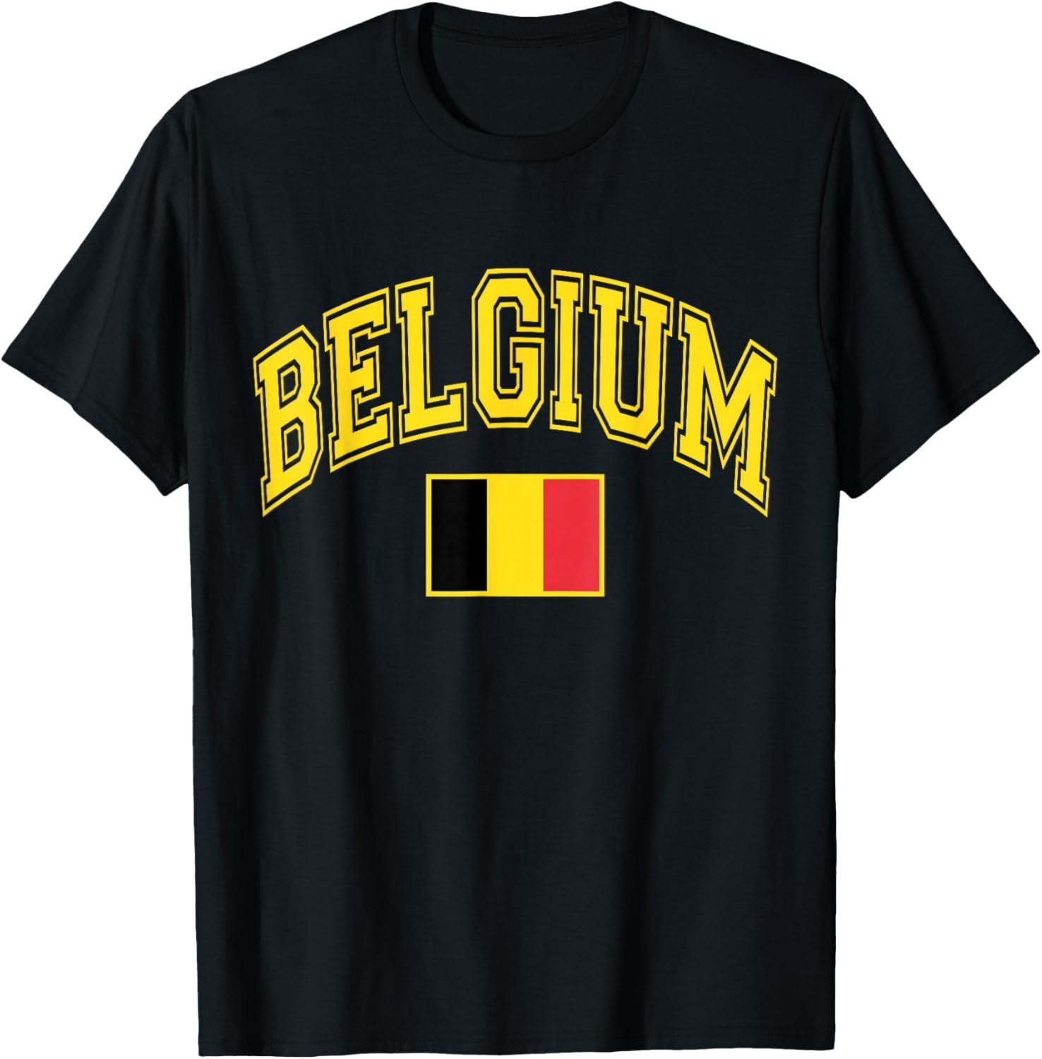 RARE! Belgium Belgian Flag T-Shirt
