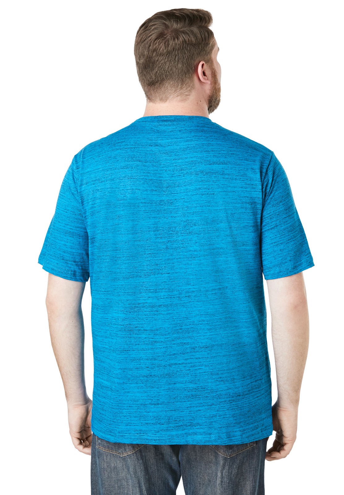 Boulder Creek by KingSize Heavyweight Jersey Crewneck T-Shirt