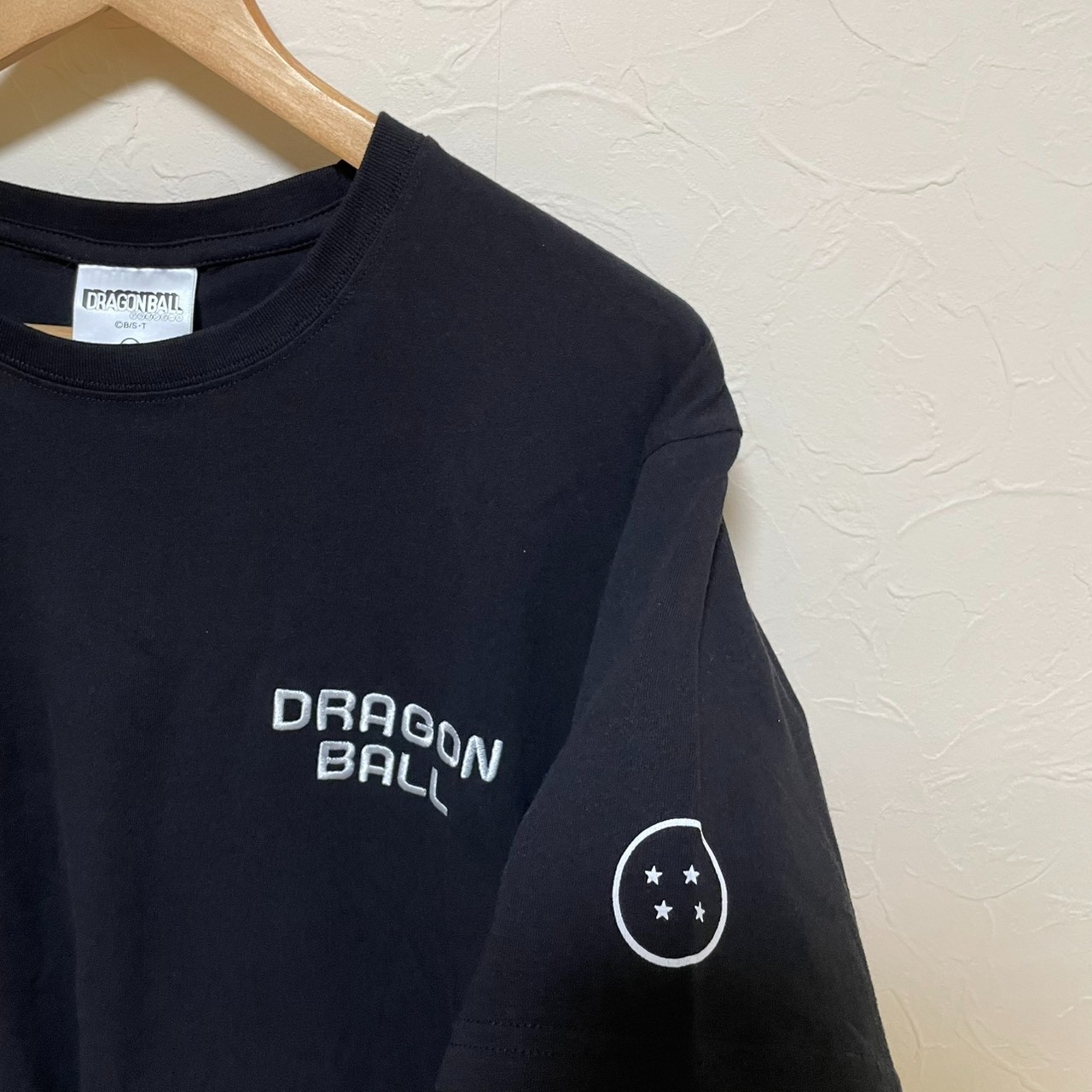 Dragon Ball T-Shirt XL Black Embroidered Logo Shimamura 2026 limited JAPAN NEW