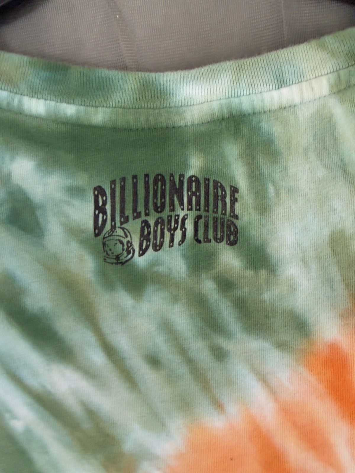 Billionaire Boys Club Astro Knit Tee Shirt Multi-Color Tie-Dyed T-Shirt Men’s XL