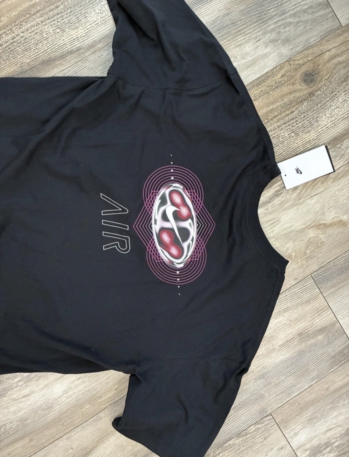 NWT Nike Sportswear Max90 T-Shirt ~ Black ‘MAX AIR’ FZ7981-010 Men’s Large