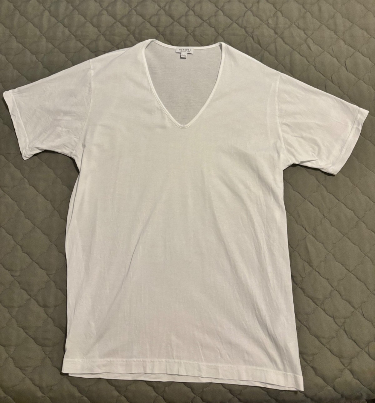 6-Pack Sunspel Superfine Cotton Underwear V‑neck T‑shirt