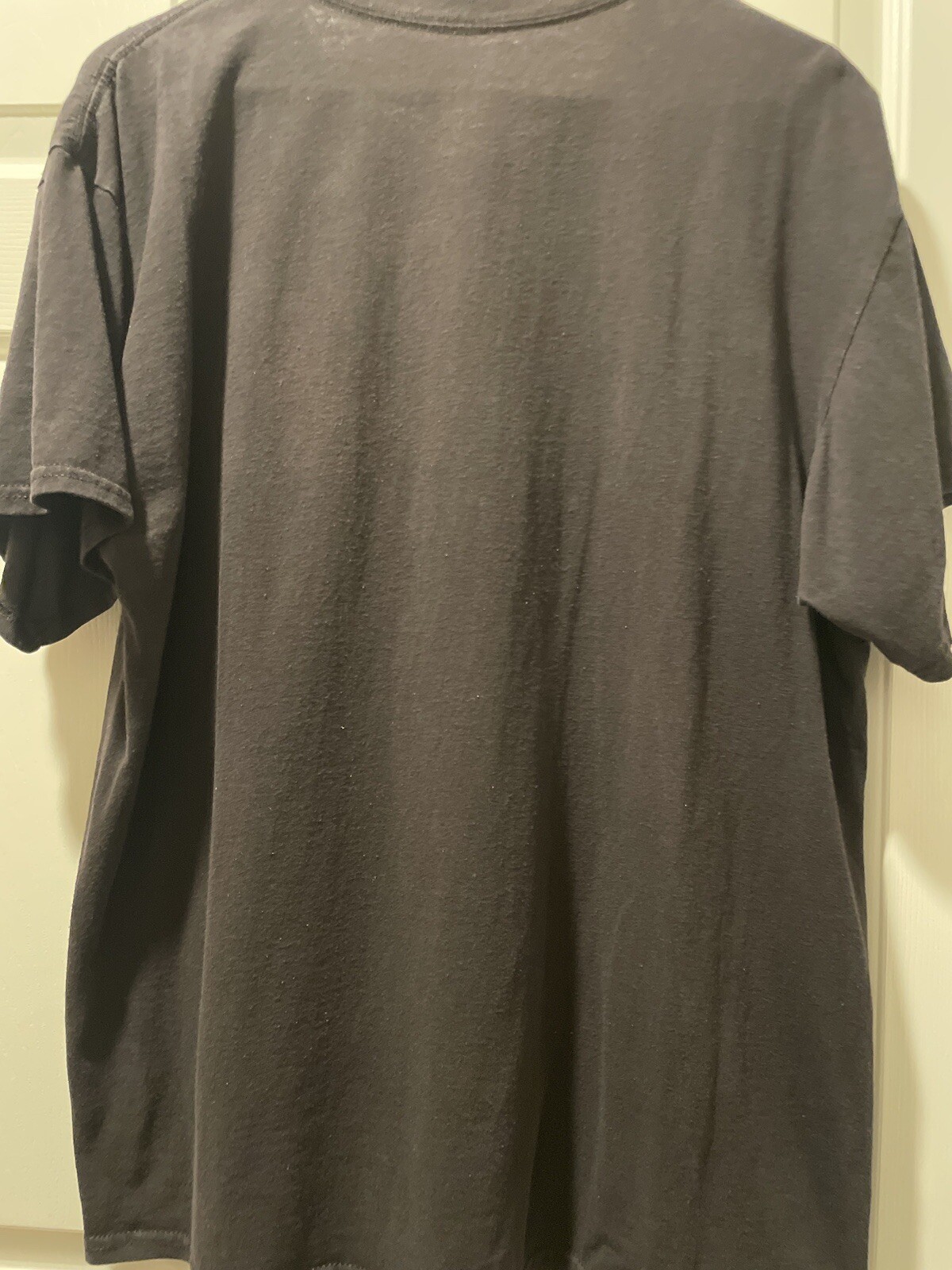 Juice Wrld Shirt Back in Black Crewneck Graphic AC/DC No Tags. XL Chest 47