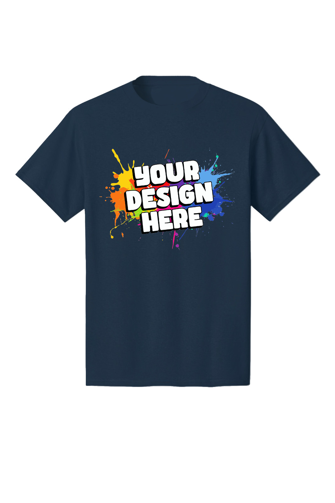 Custom Design Personalized T-shirt With Your Logo Short Sleeve Tee