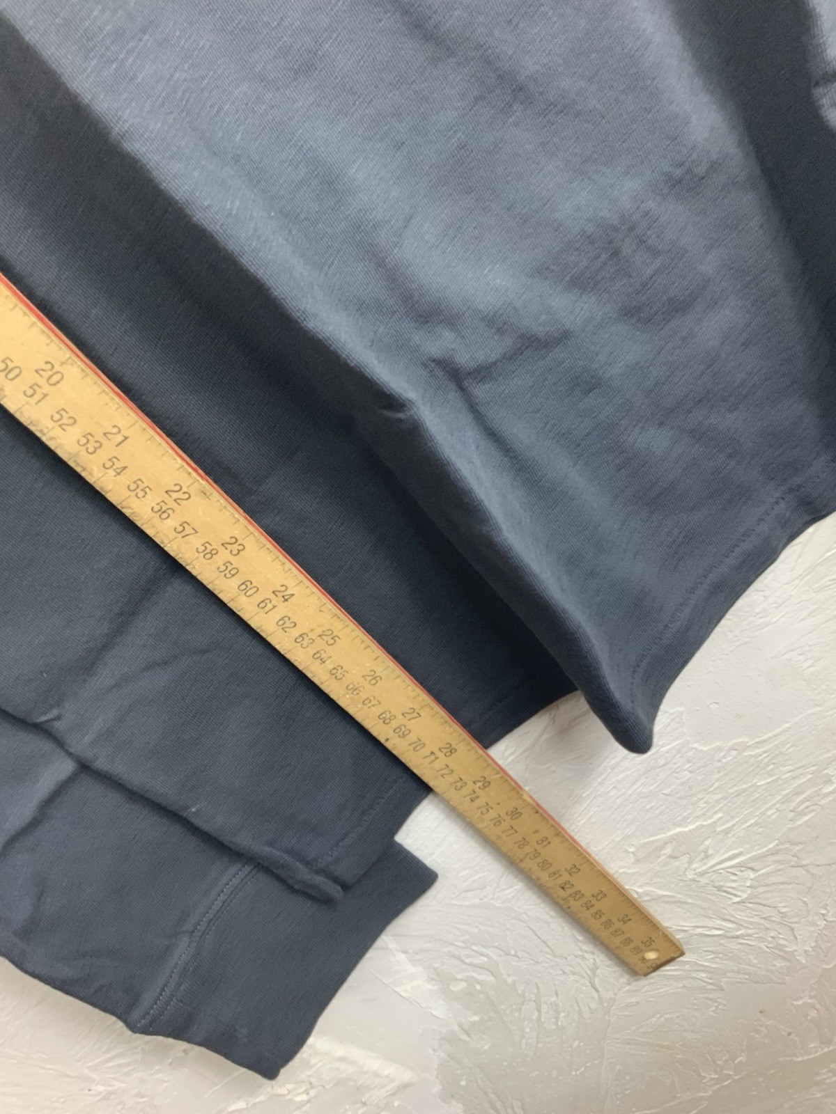 J.Crew Mens Garment Dyed Long Sleeve Pocket T-Shirt XL Dark Slate Grey NWT