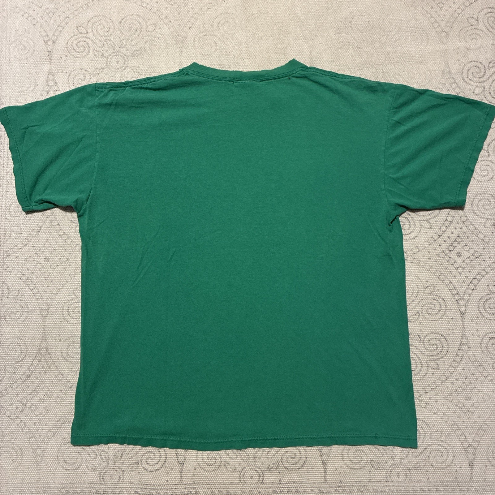 Vintage 2002 Grateful Dead Liquid Blue Shirt Boston Garden Basketball XL Band