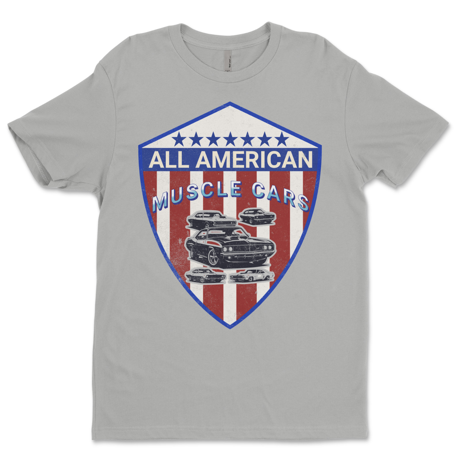Custom T-Shirt, All American Dtf Print On Next Level T-Shirt unisex Soft Cotton