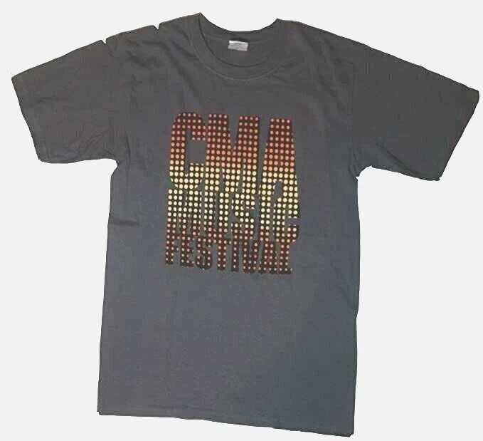CMA Mens Country Music Festival 2013 Nashville 42nd Fan Fair Shirt New S, XL