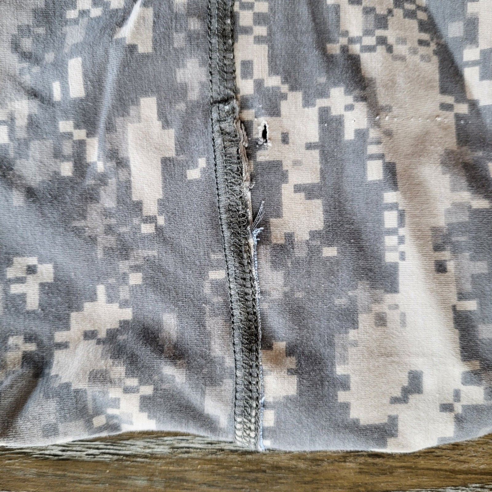 Massif Army Combat Shirt ACU Digital Camo Tactical Flame Resistant Mens Large