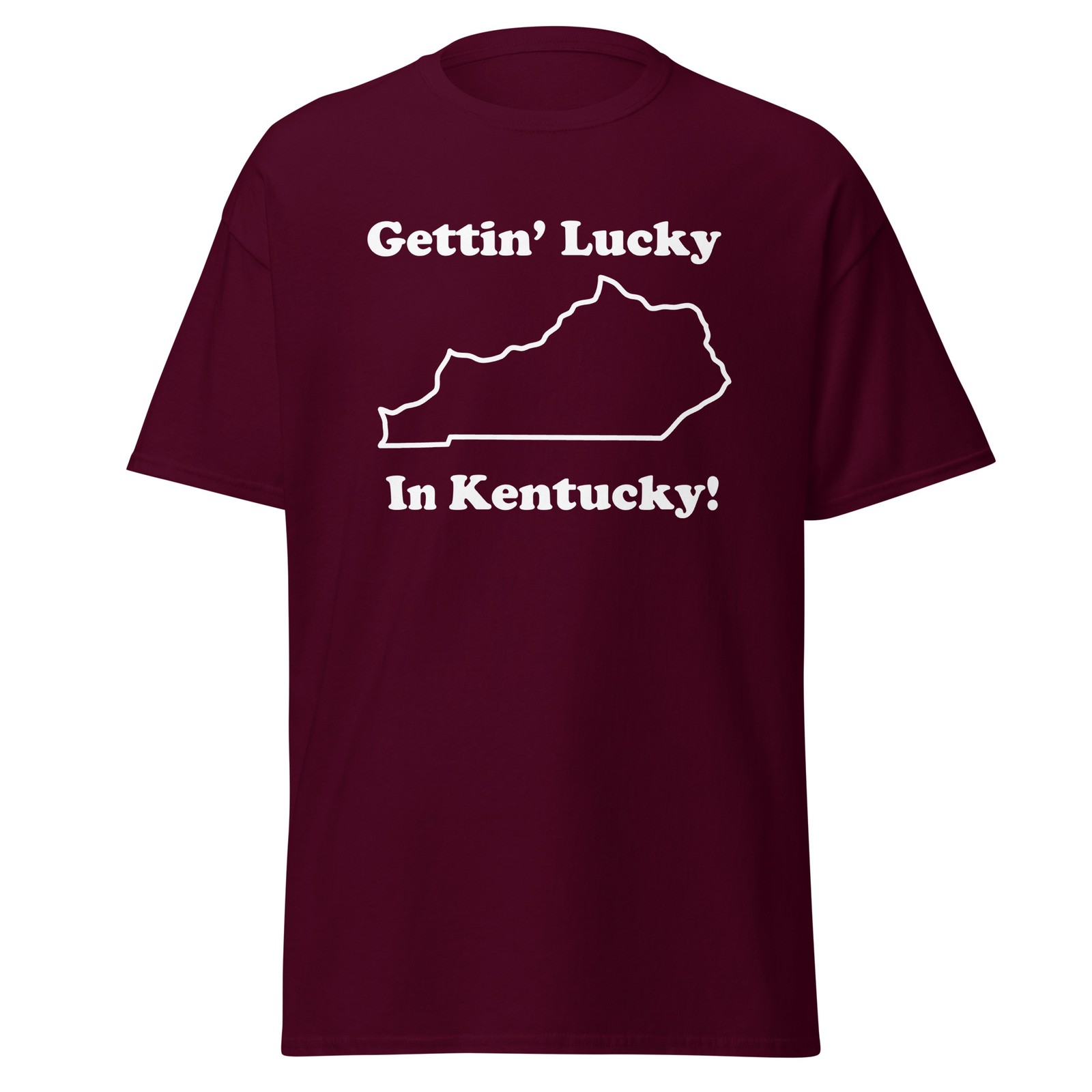Gettin Lucky In Kentucky! Funny Irish St. Patricks Day Shirt, Unisex