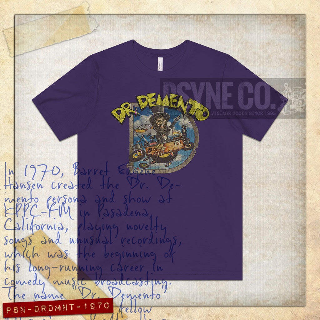 Dr. Demento 1970 Vintage Men’s T-Shirt