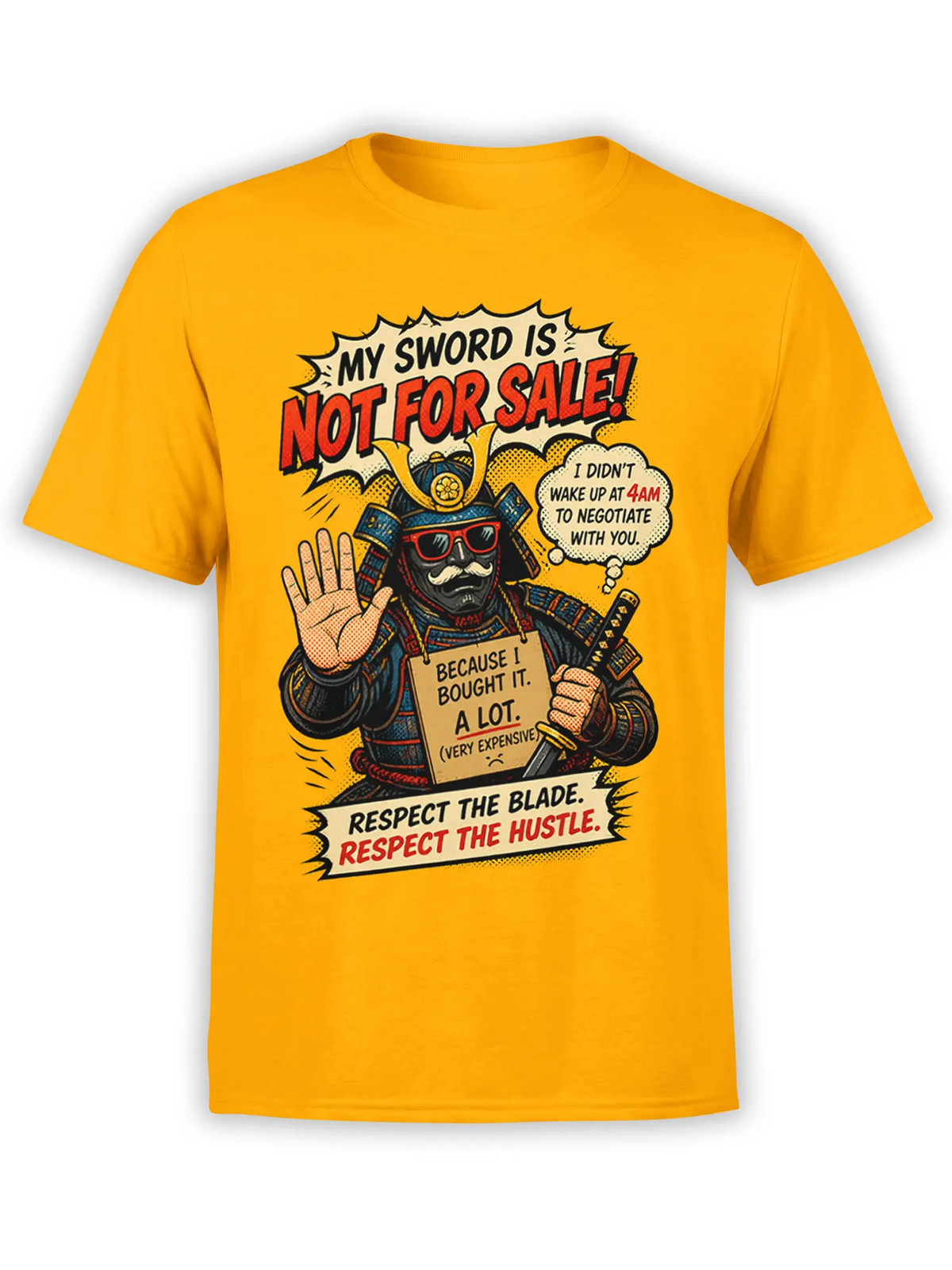 Hustle Samurai T-Shirt | Unisex