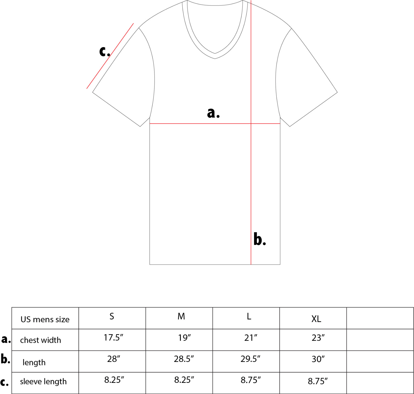 Primal Thread Men’s Slim Athletic V-Neck T-Shirt 100% Organic Cotton Undyed XL
