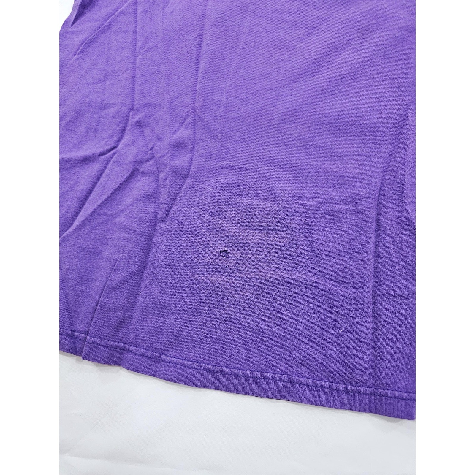 90s Packers Suck! T-Shirt Funny Double Sided Graphic Purple Sz L