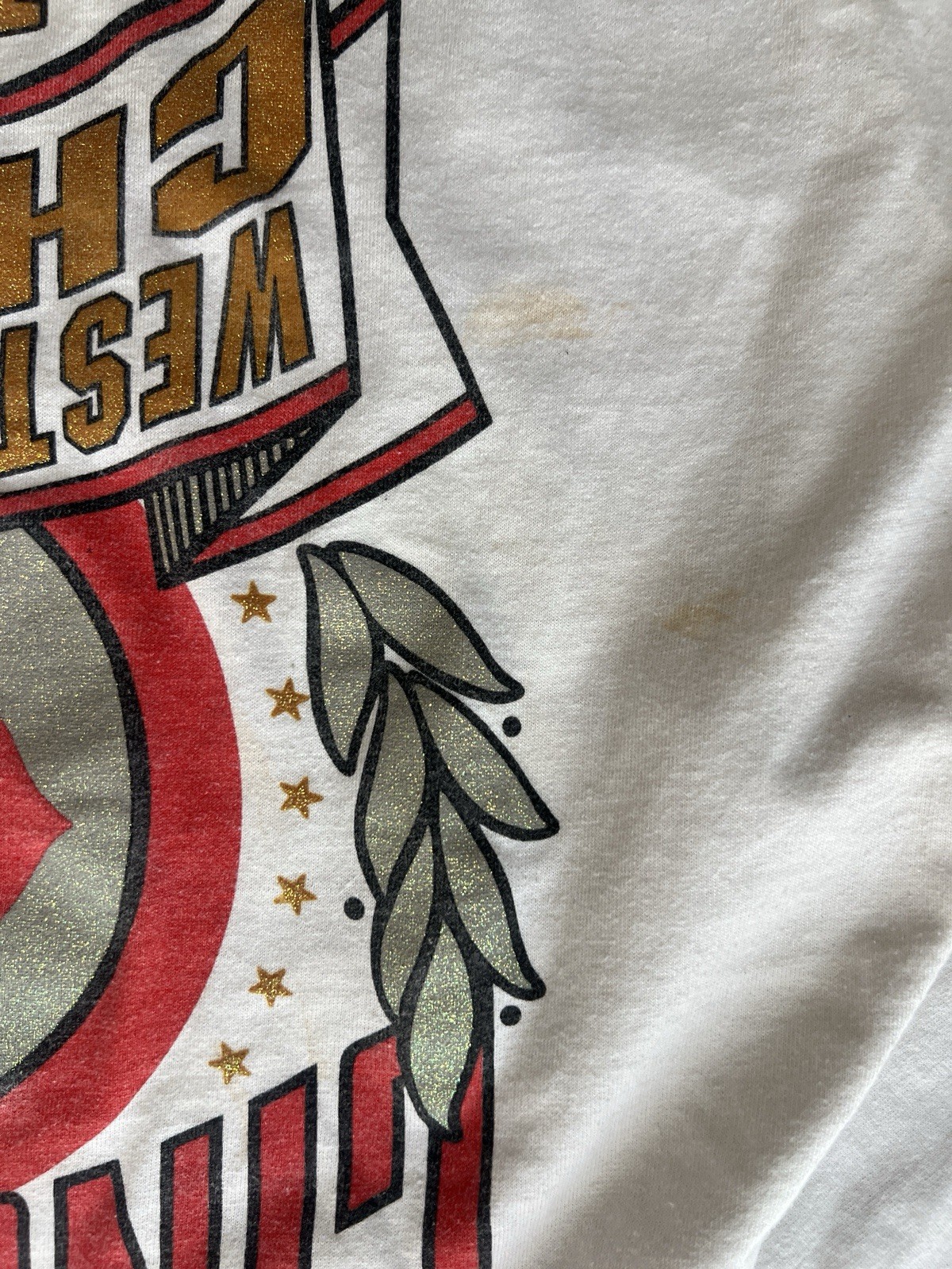 Vintage 1990 Cincinnati Reds Western Division Champs T-Shirt XL USA