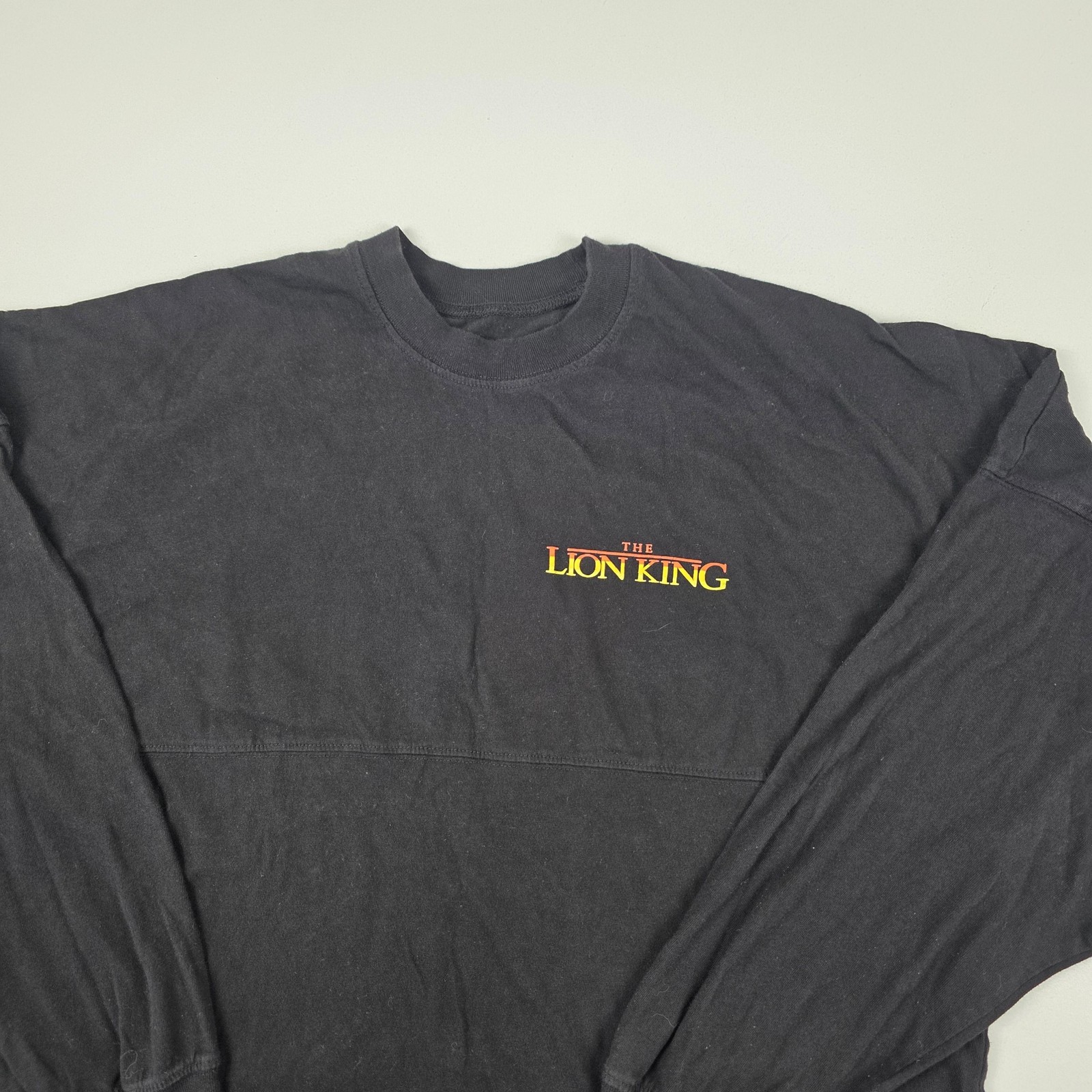Disney Lion King Hakuna Matata Shirt Mens Large Black Long Sleeve Graphic Tee