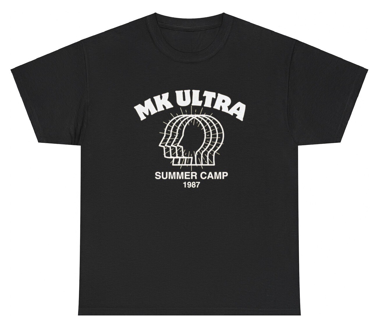 MK Ultra Summer Camp 1987 T Shirt Funny Political CIA Conspiracy Humor Silly Tee