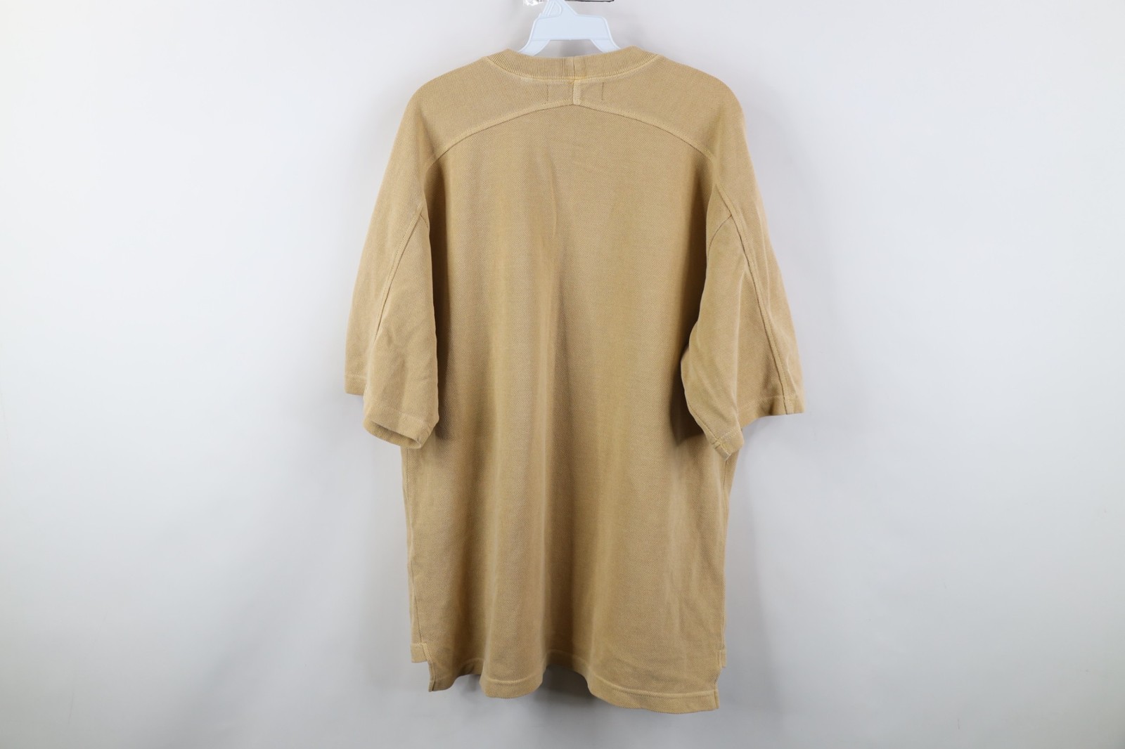 Vtg 90s Orvis Mens Large Faded Baggy Heavy Stonewash Thermal Knit T-Shirt USA