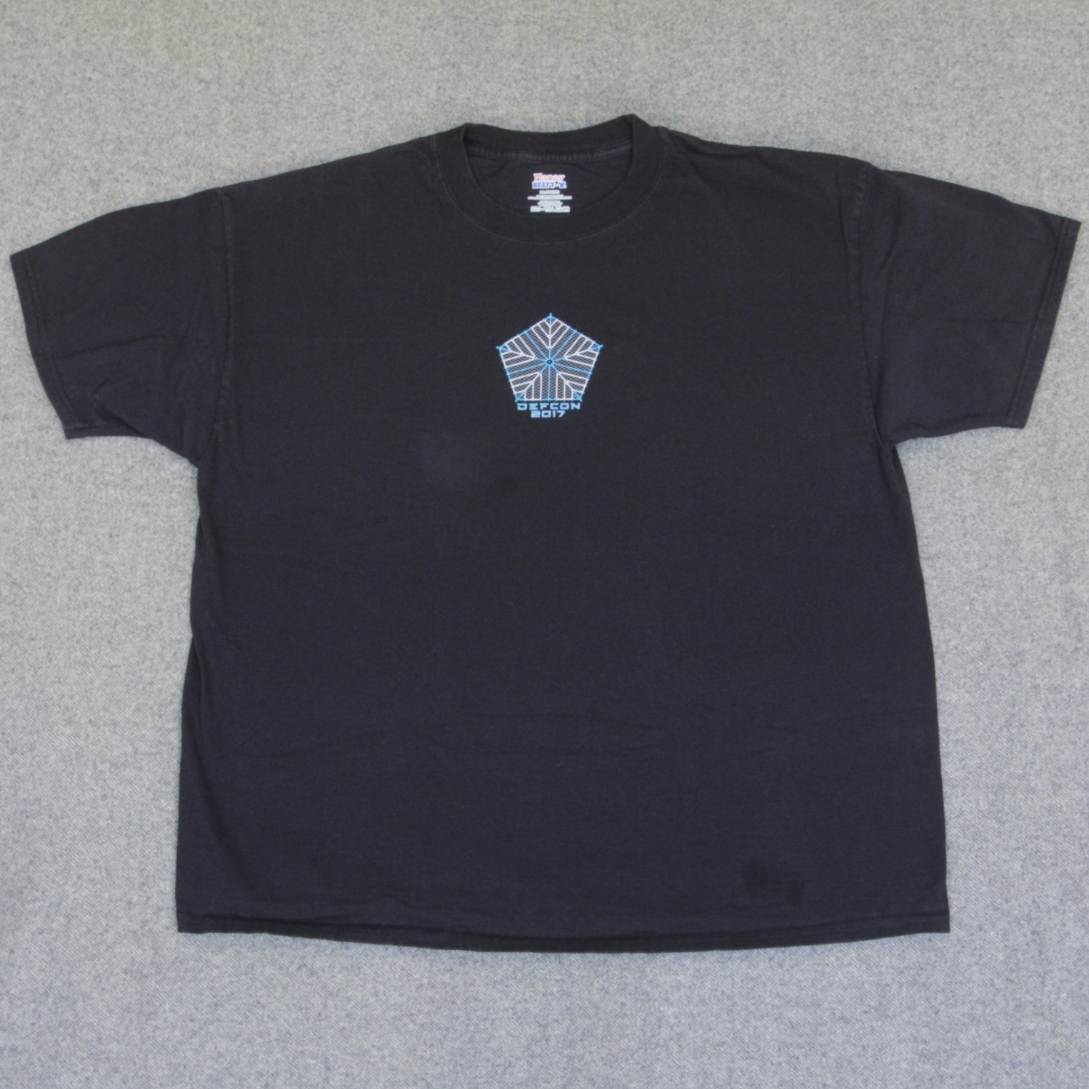 Defcon DEF CON 25 T Shirt XL VTG 2017 Las Vegas Computer Hacker Conference Tech