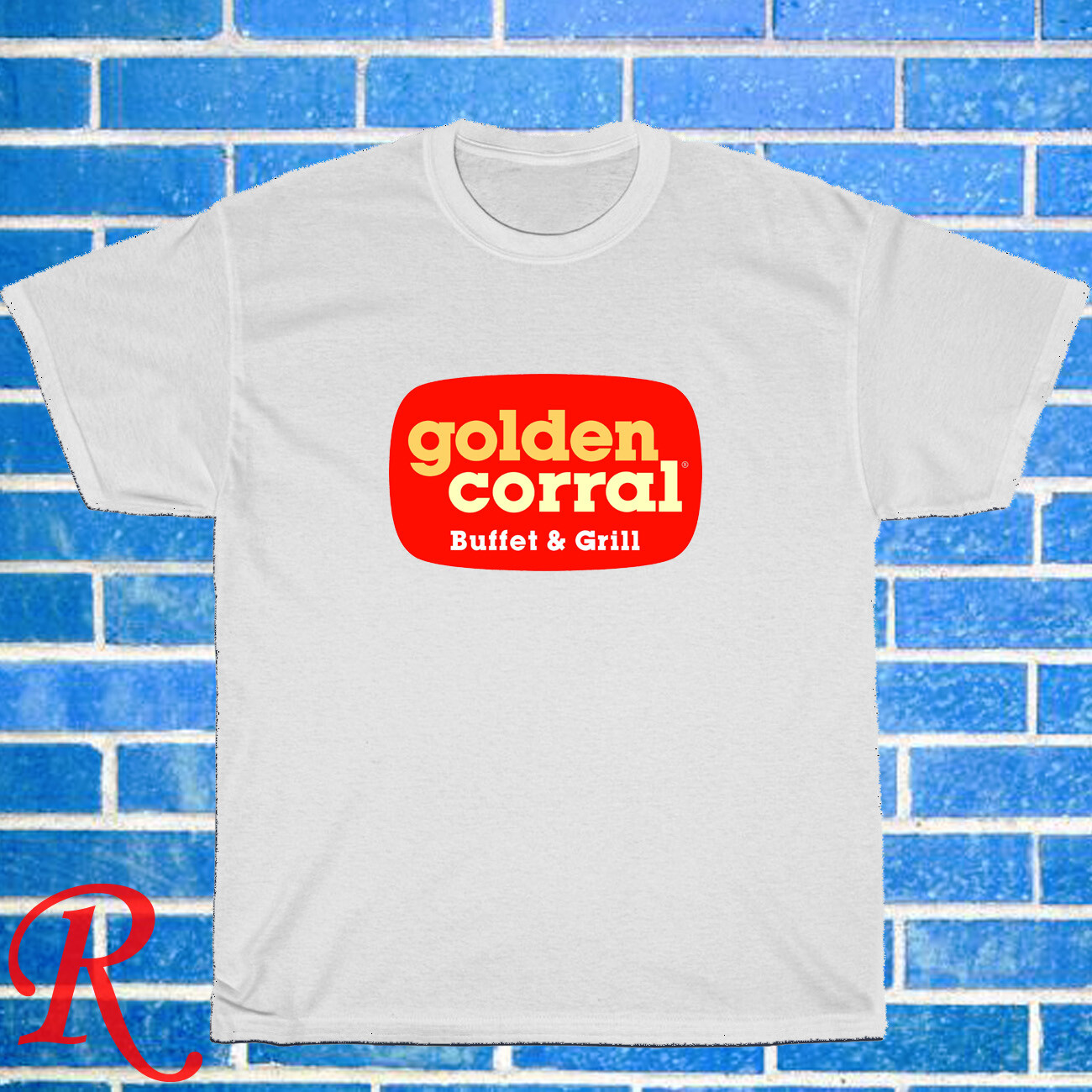 Golden Corral Restaurant Logo Black/Grey/Navy/White Size S-5XL Unisex T-Shirt