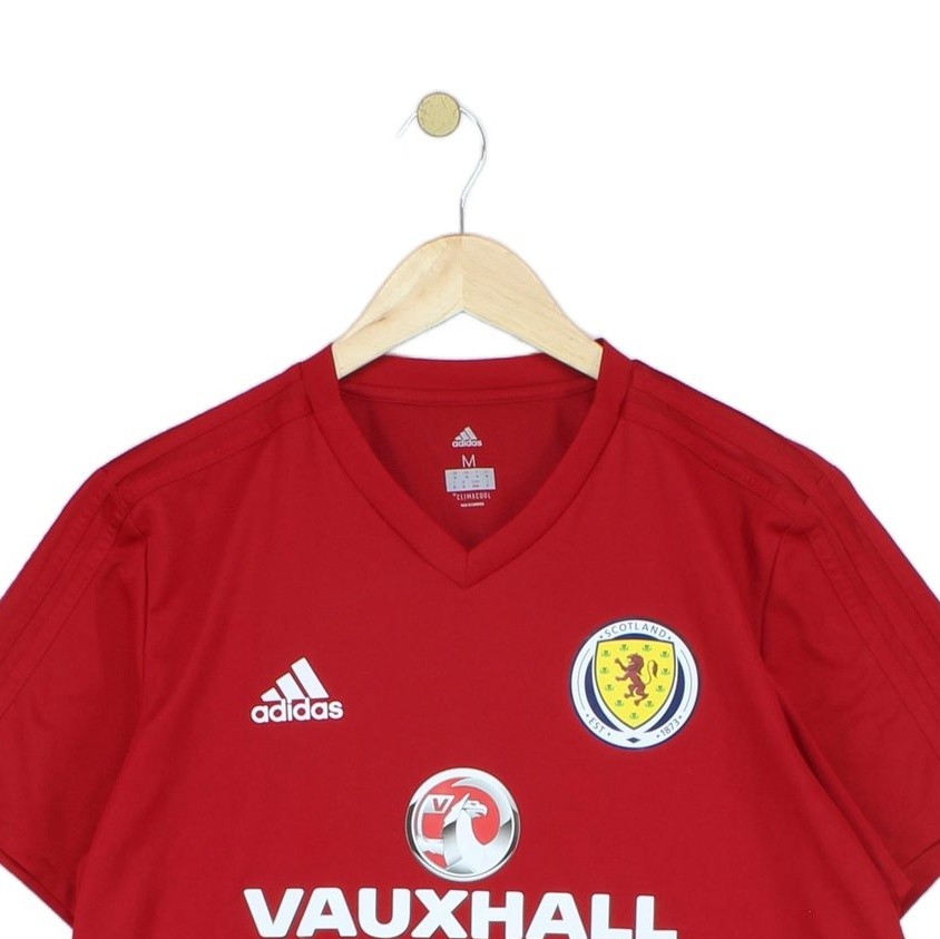 Scotland 2017-18 Football Shirt Mens Size M Red Training Top