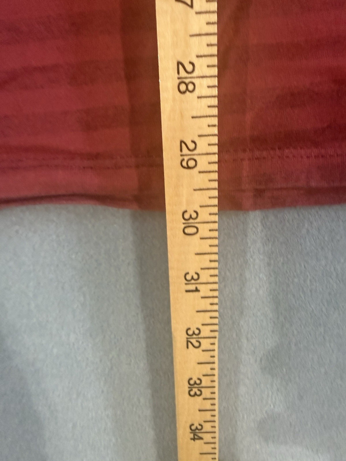 Vintage 90’s Alaska Red Striped T Shirt Size XL Made In USA Otter Short Sleeve