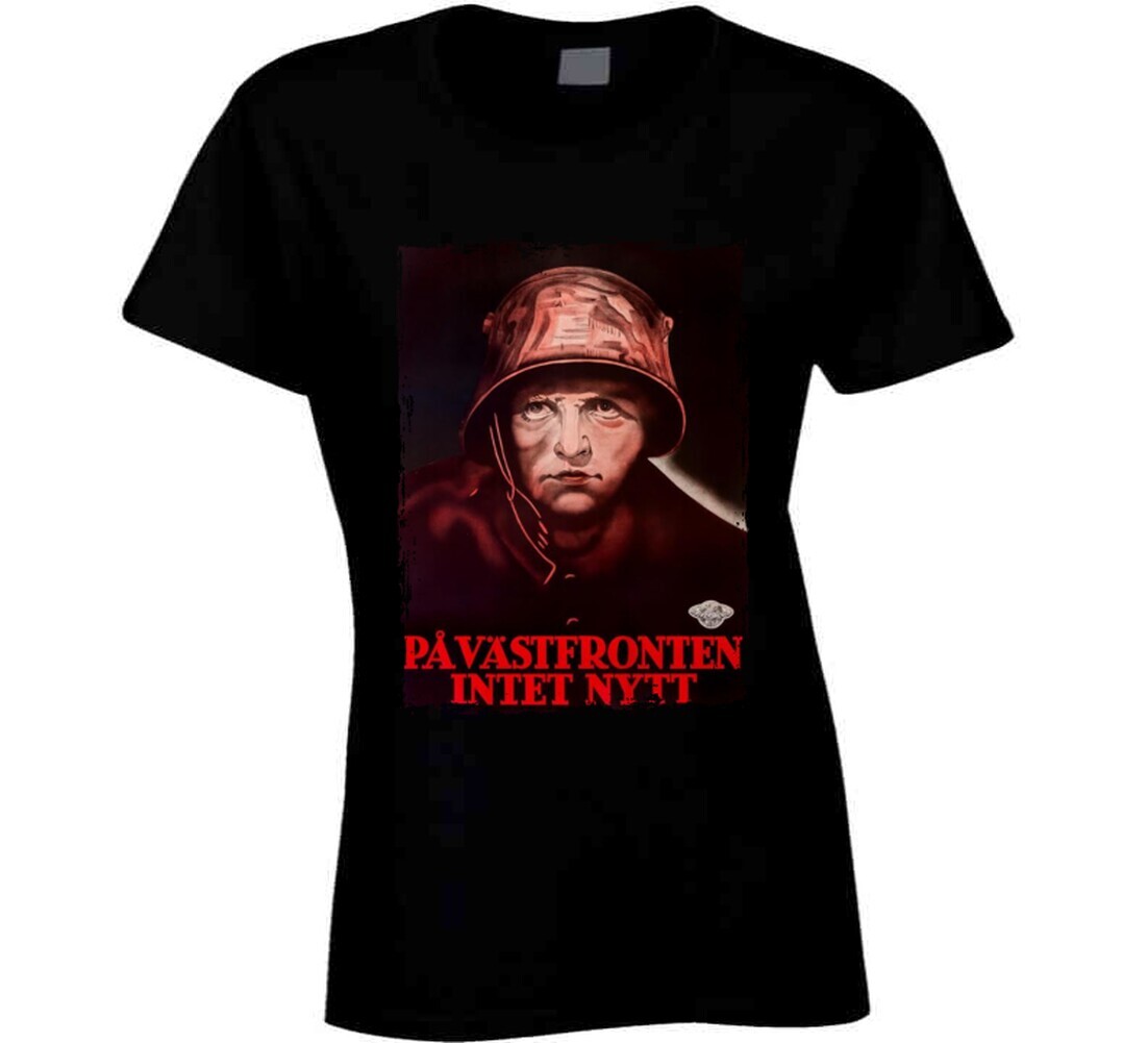 All Quiet On The Western Front 30s War Drama Swedish Movie Fan T Shirt