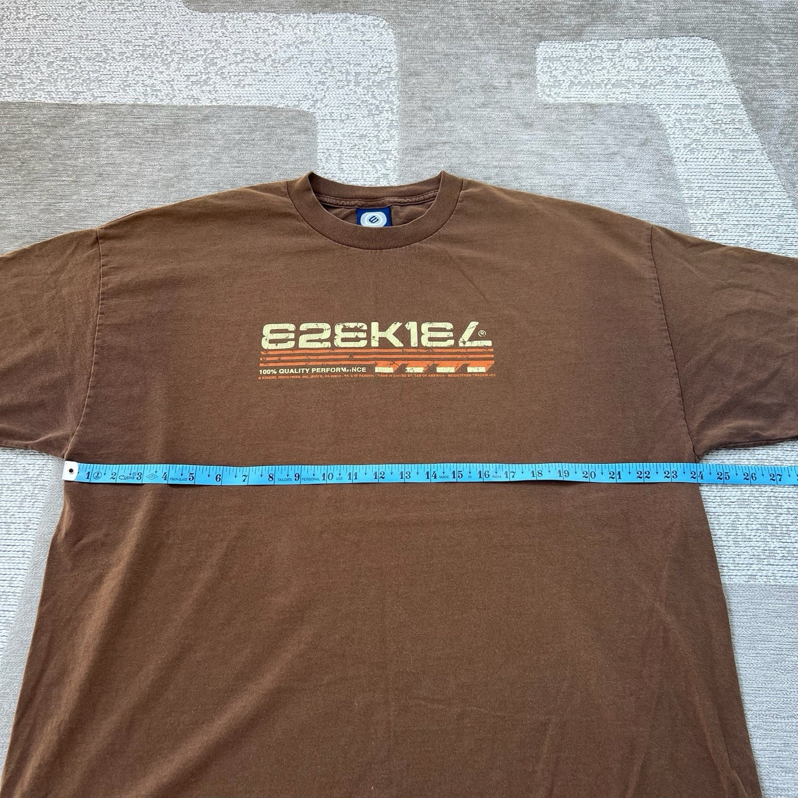 Vintage 90s Ezekiel Skateboard Skateboarding Mens 2XL T-Shirt Made USA Y2K Skate