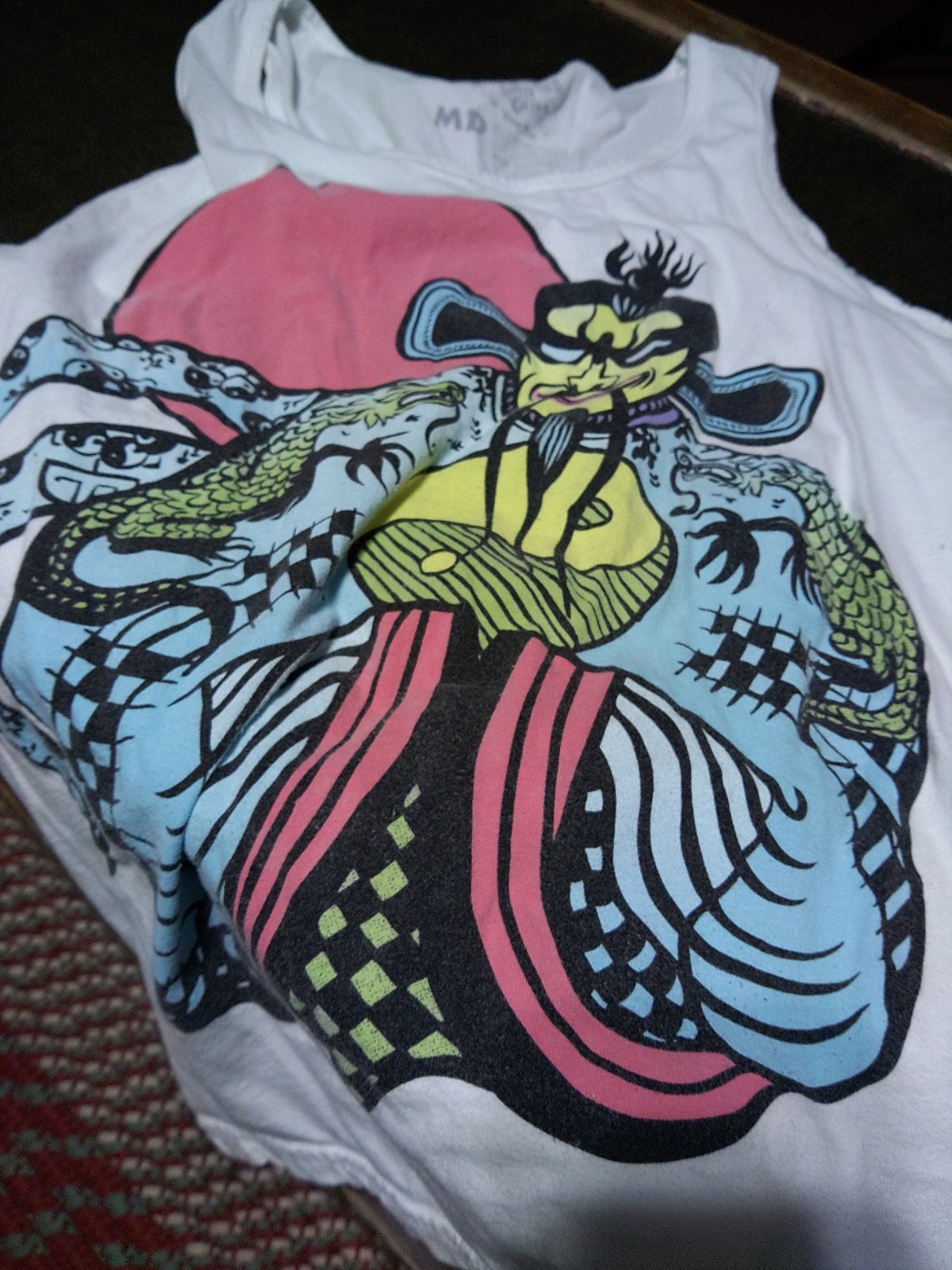 Big Trouble in Little China Jack Burton Tank Top Size Medium