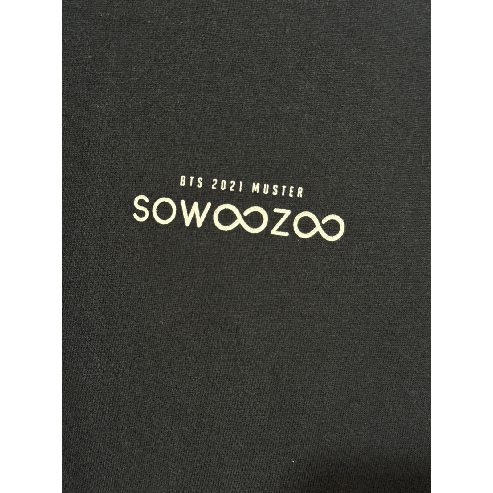 BTS 2021 Muster Sowoozoo K-Pop Official Band Shirt Unisex Large Korea Made