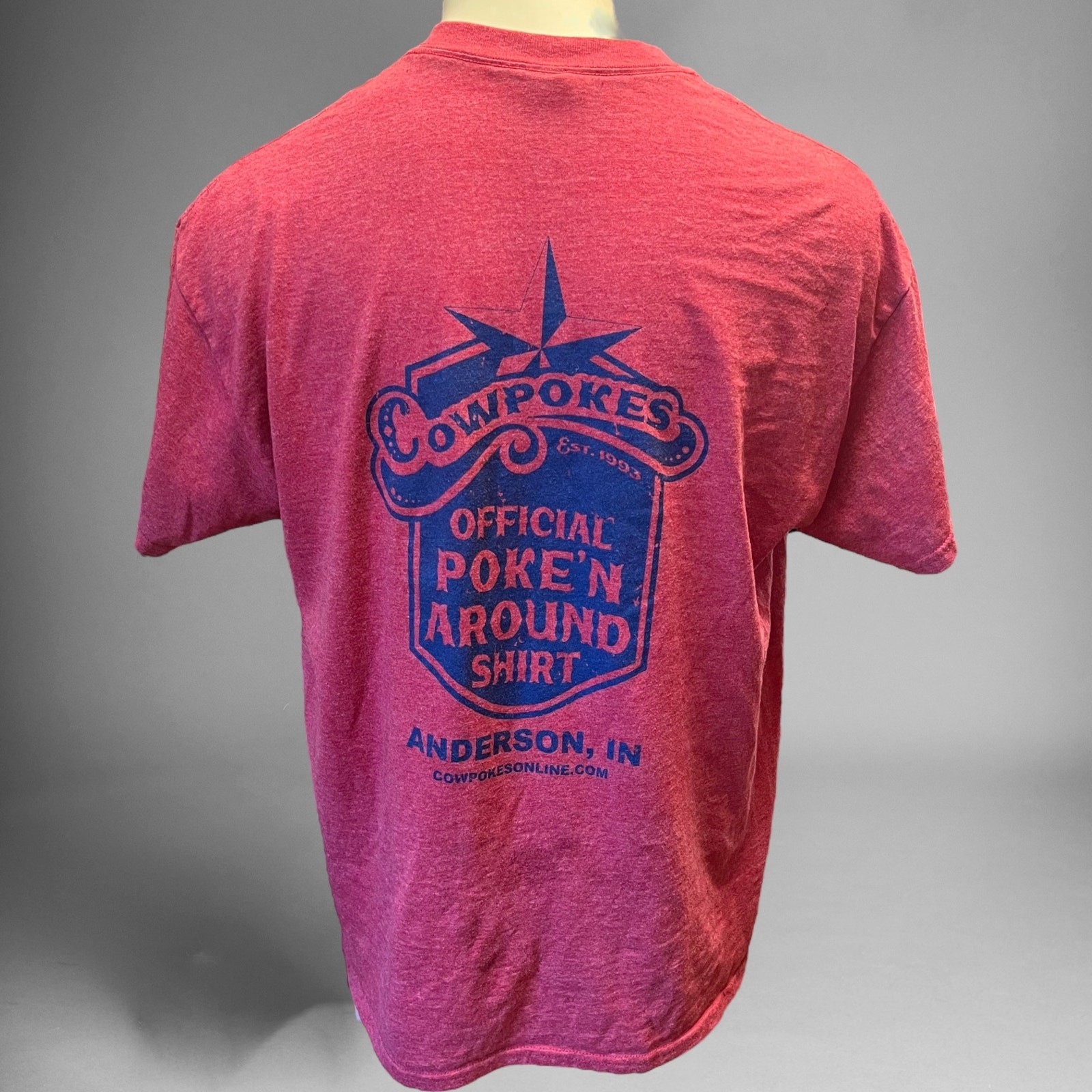Cowpokes Official Shirt Poke’n Around Mens XL Anderson In Western Cowboy Graphic