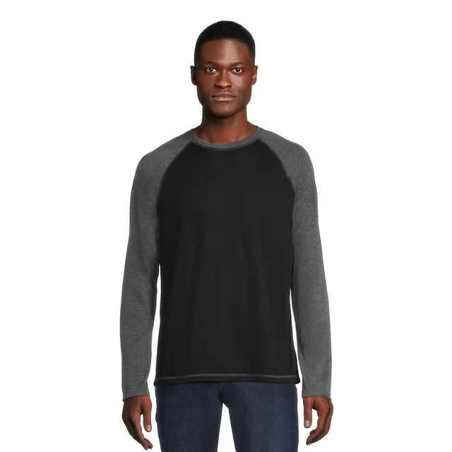 George Men’s Raglan Tee Long Sleeve Two Color