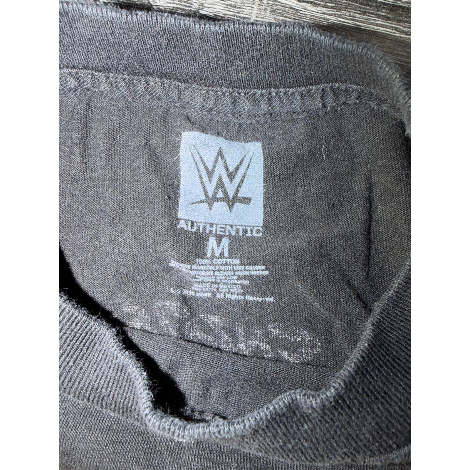 WWE Enzo Amore Big Cass Certified G Leopard Print Shirt Mens Med Black T-Shirt