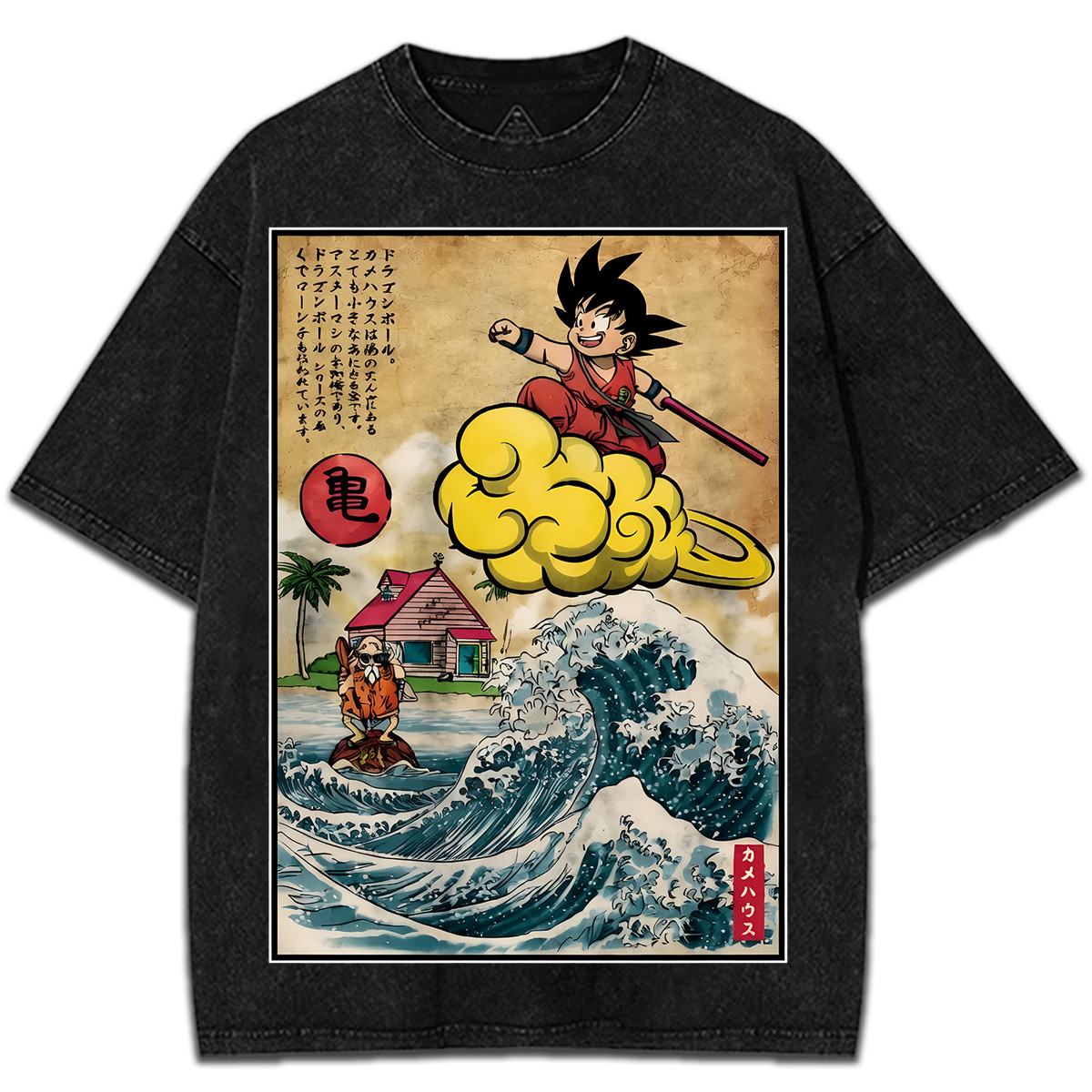Goku Saiyan Anime Manga Character Heavy Cotton Fans And Lovers Anime T-Shirt