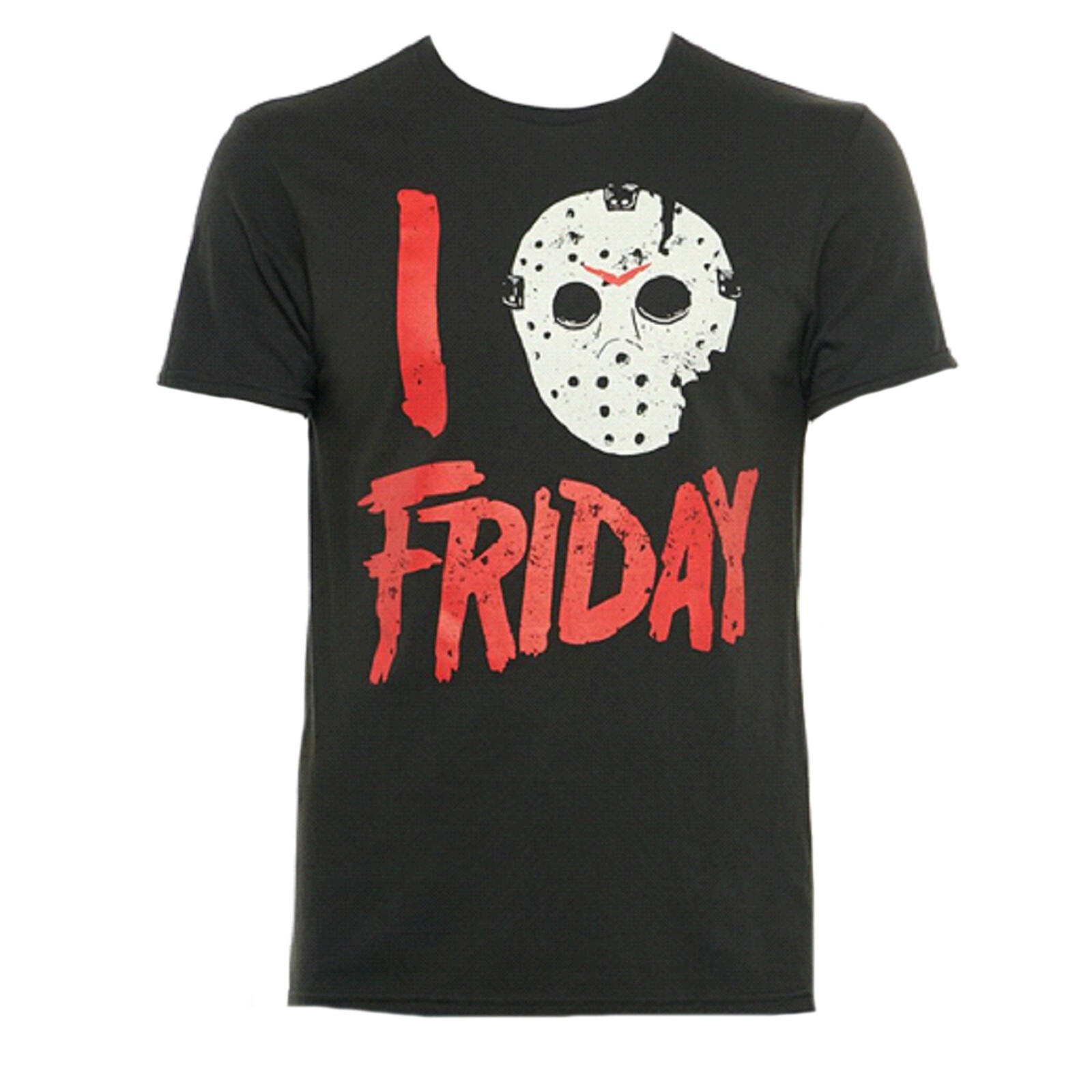 Friday the 13th I Love Friday Jason Voorhees Mask Men’s Shirt (XL) – NWT