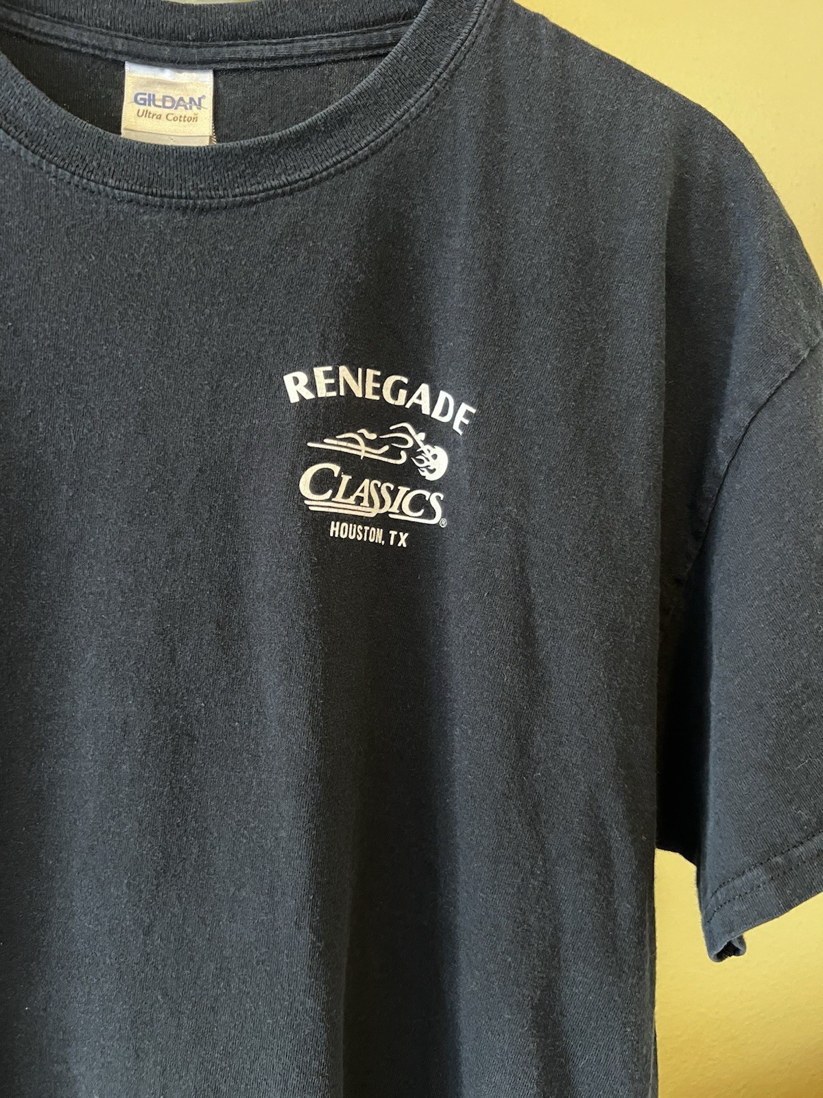 Motorcycle Renegade Classics Graphic Men’s T-shirt Size XL on Gildan Label