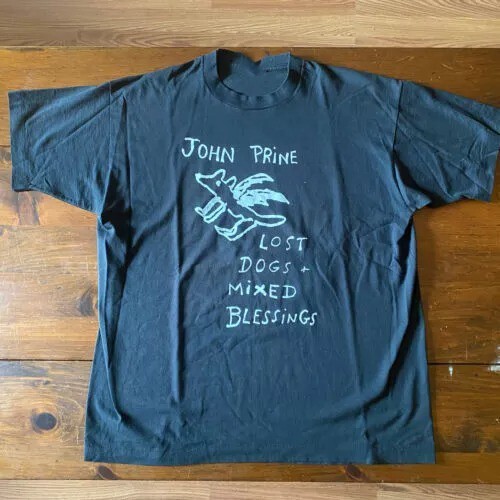John_Prine Black Short Sleeve Cotton T-shirt Unisex S-5XL KK1713